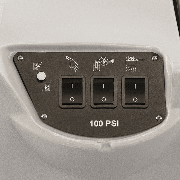 Nilfisk Advance ET610 Portable Carpet Extractors - Controls