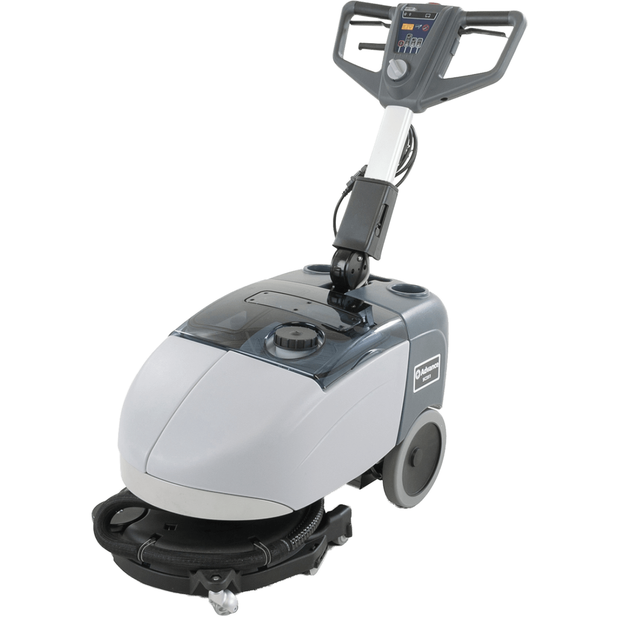 Nilfisk Advance SC351 Walk Behind Micro Floor Scrubber - Angle