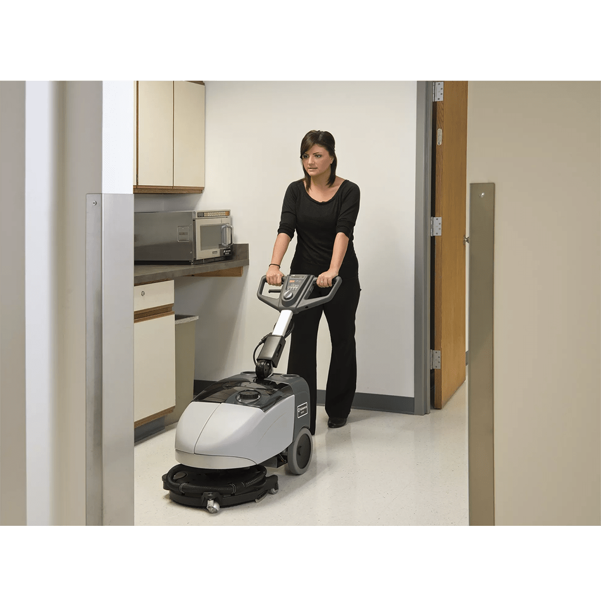 Nilfisk Advance SC351 Walk Behind Micro Floor Scrubber - Lifestyle 3
