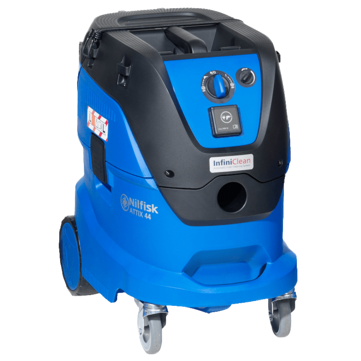 Nilfisk Attix 44-21 Wet/Dry Vacuum for Garages and Workshops - Angle