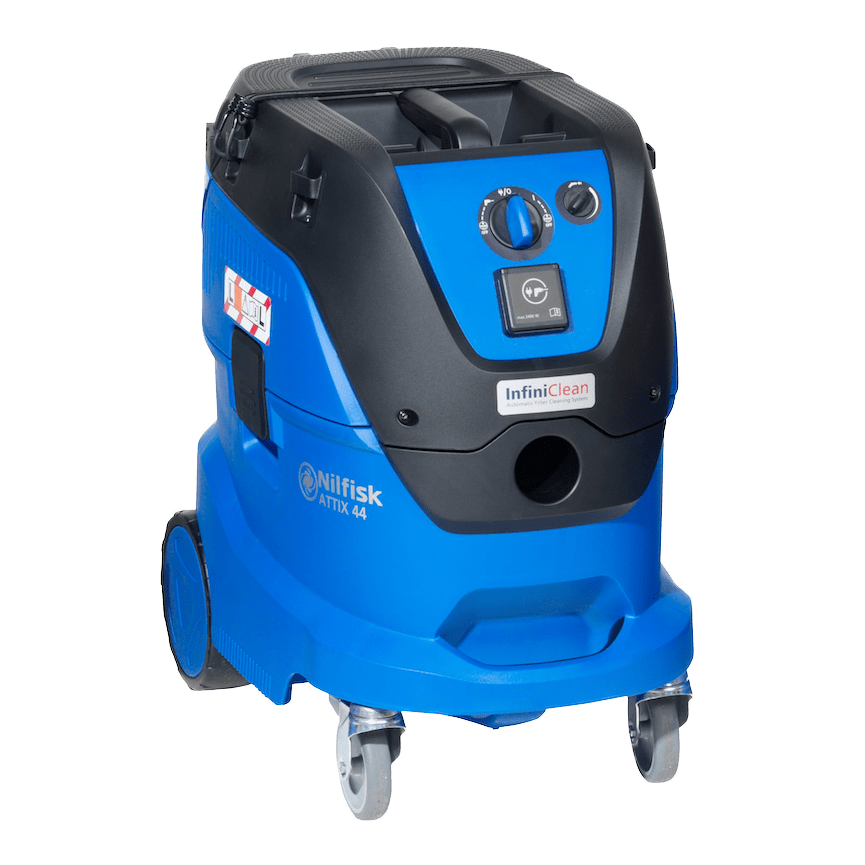 Nilfisk Attix 44-21 Wet/Dry Vacuum for Garages and Workshops - Angle