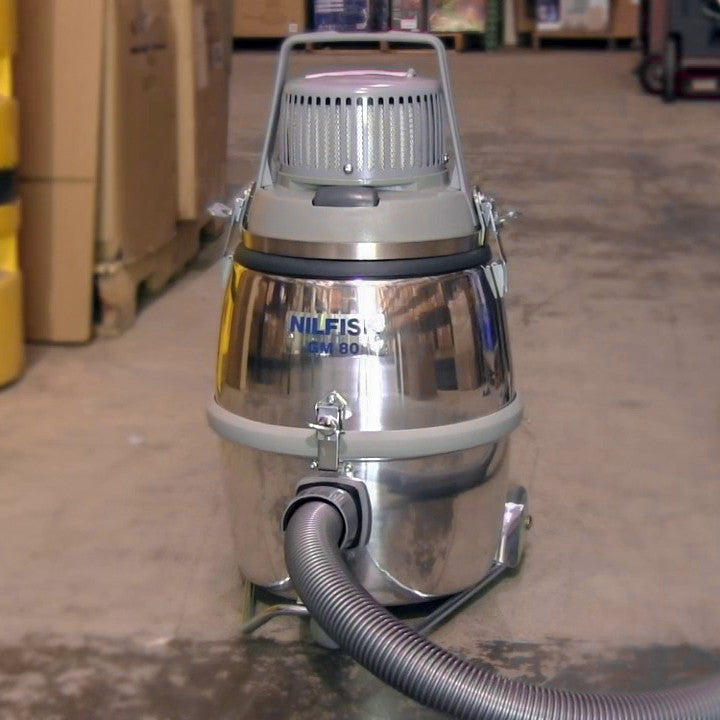 Nilfisk GM80 Light Industrial HEPA Vacuum - in Warehouse