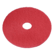 Nilfisk Replacement 14-inch Red Scrubbing Pads Pack of 5 - Main