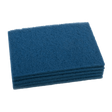 Nilfisk Replacement 14 x 20 Blue Scrubbing Pads Pack of 5 -  Main