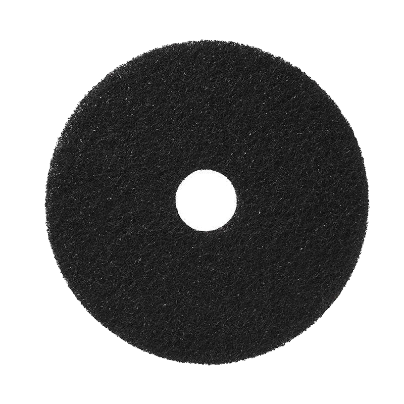 Nilfisk Replacement 17-inch Black Stripping Pads - 5 Pack - Main
