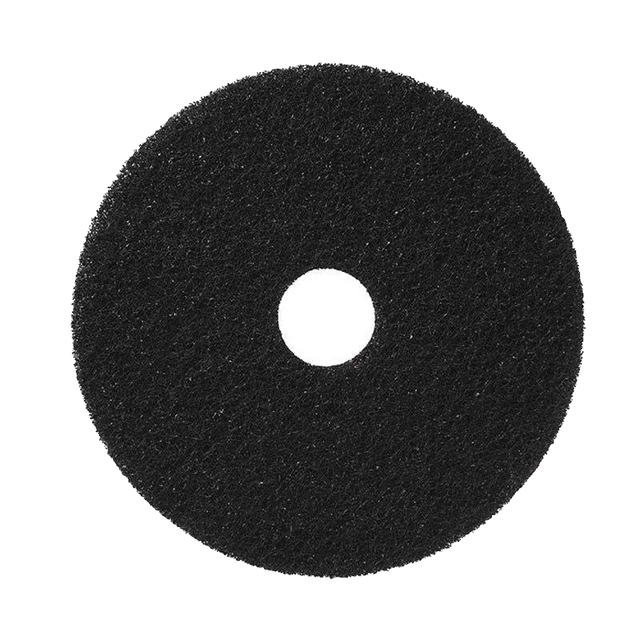 Nilfisk Replacement 17-inch Black Stripping Pads - 5 Pack - Main