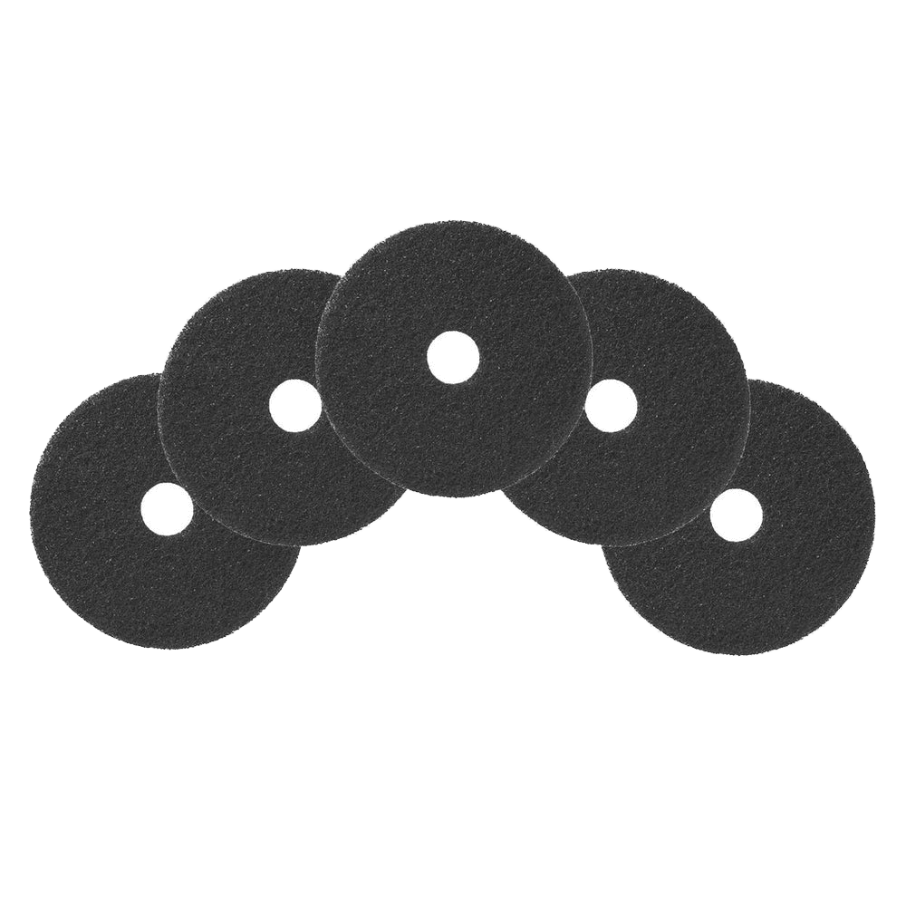 Nilfisk Replacement 20-inch Black Stripping Pads - 5 Pack - Set