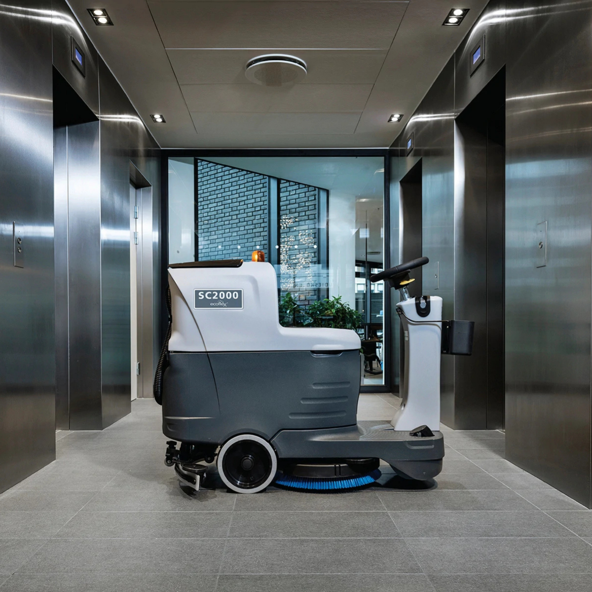 Nilfisk SC2000 Battery Ride-On Floor Scrubbers - Lifestyle 4