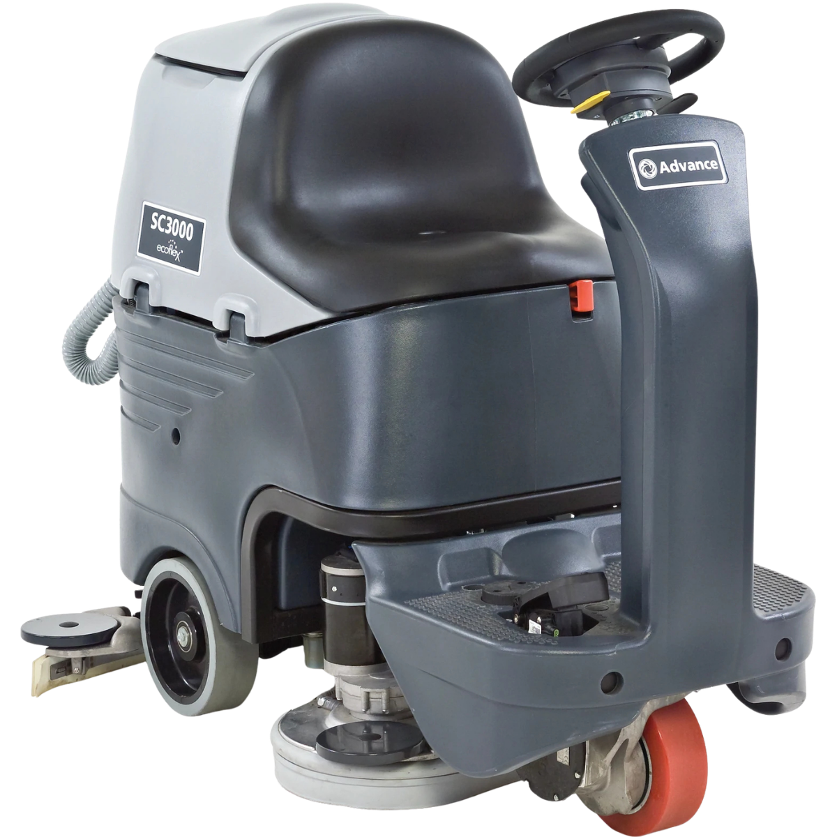 Nilfisk SC3000 Battery Ride-On Floor Scrubber - Angle