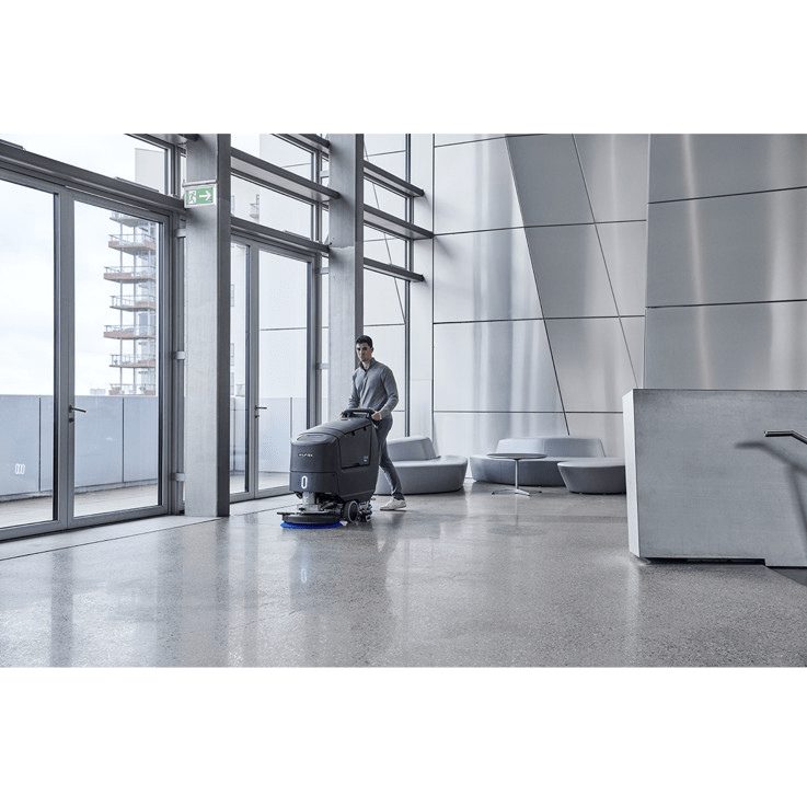 Nilfisk SC550 Battery Walk Behind Floor Scrubber - Lifestyle 4