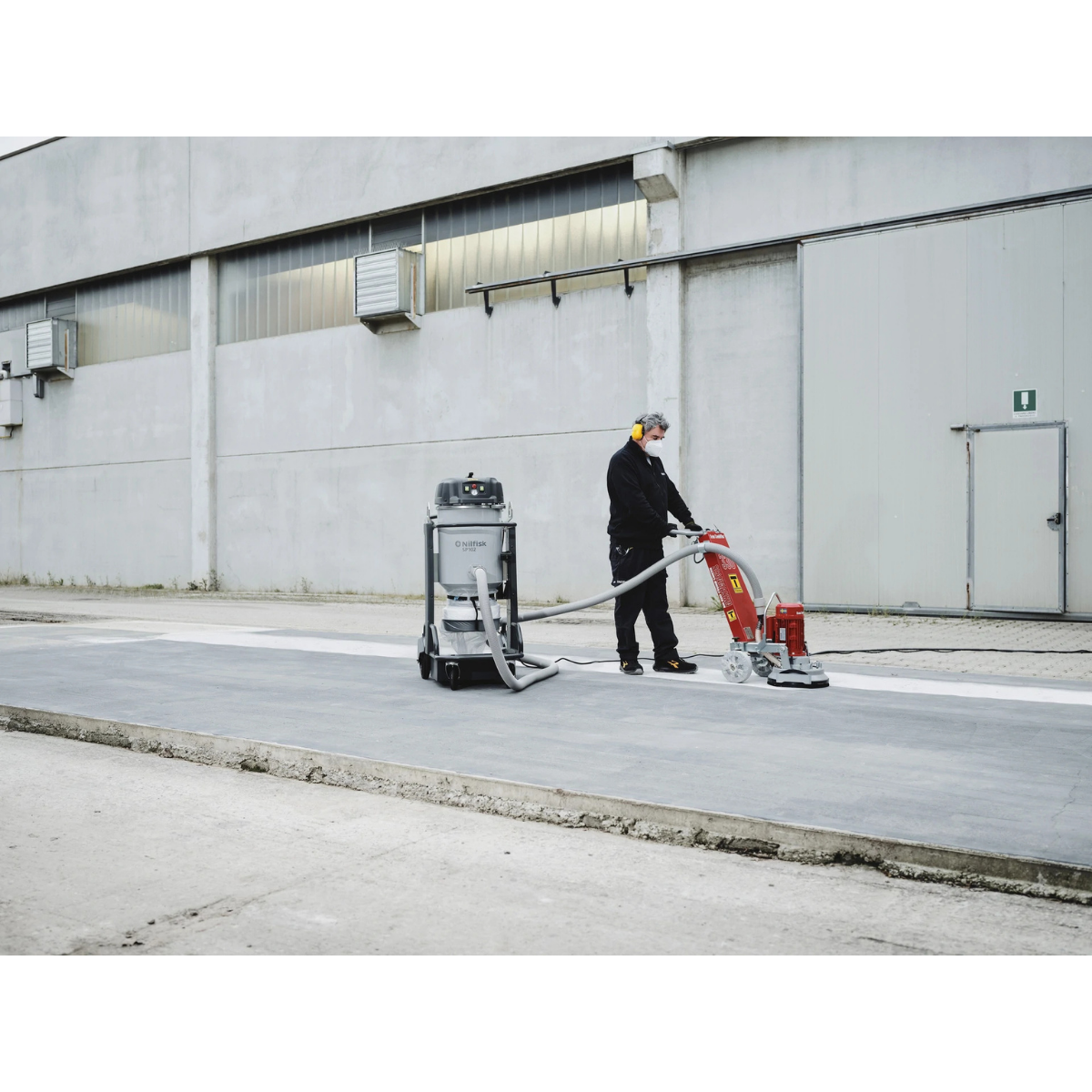 Nilfisk Surface Prep Dust Collector Industrial Vacuum - Lifestyle