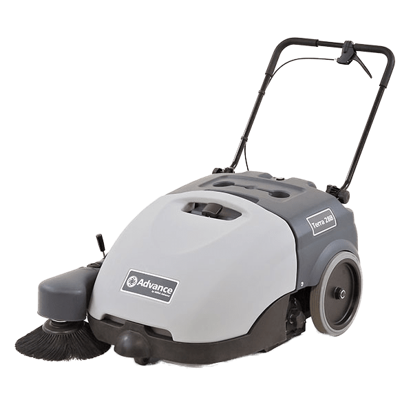 Nilfisk Terra 28B Walk Behind Floor Sweeper - Angle
