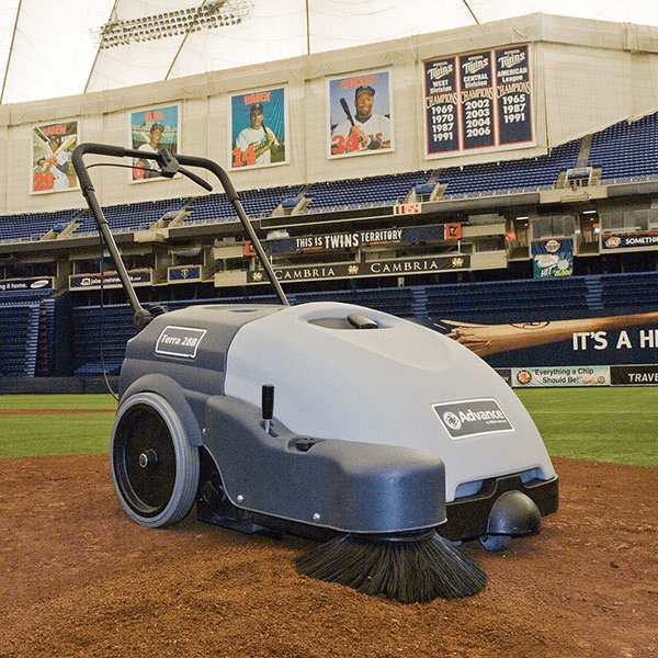 Nilfisk Terra 28B Walk Behind Floor Sweeper - Lifestyle 1