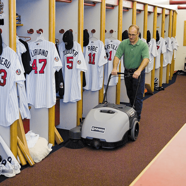 Nilfisk Terra 28B Walk Behind Floor Sweeper - Lifestyle 3