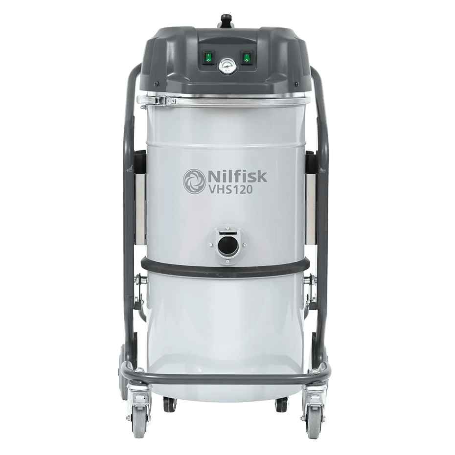 Nilfisk VHS120 Wet/Dry Industrial Vacuum Cleaner - Front