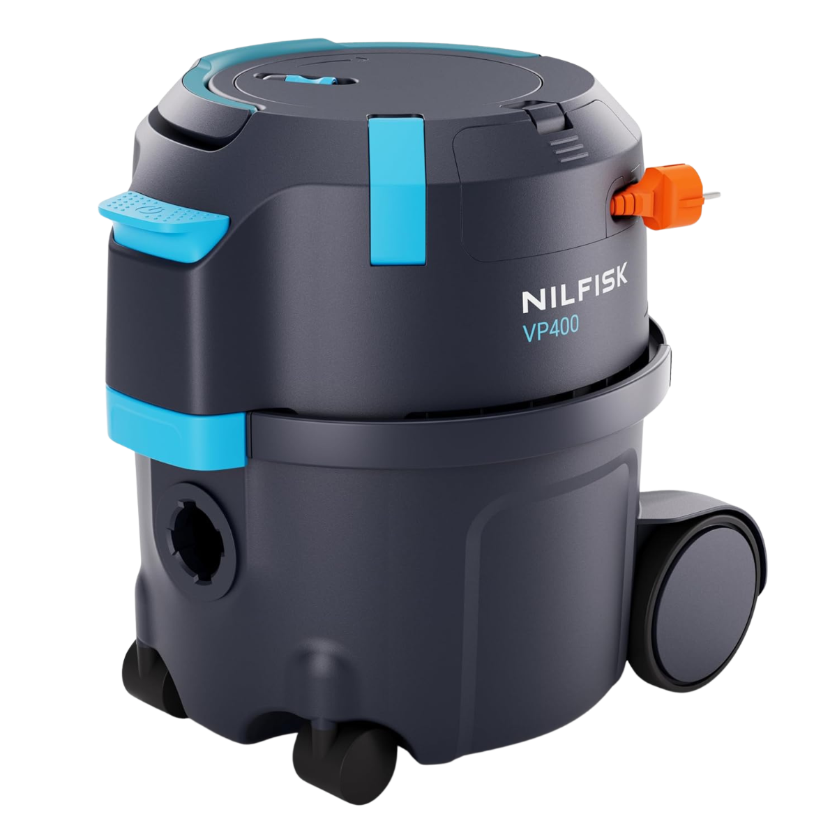 Nilfisk VP400 Canister Industrial HEPA Vacuum - Angle