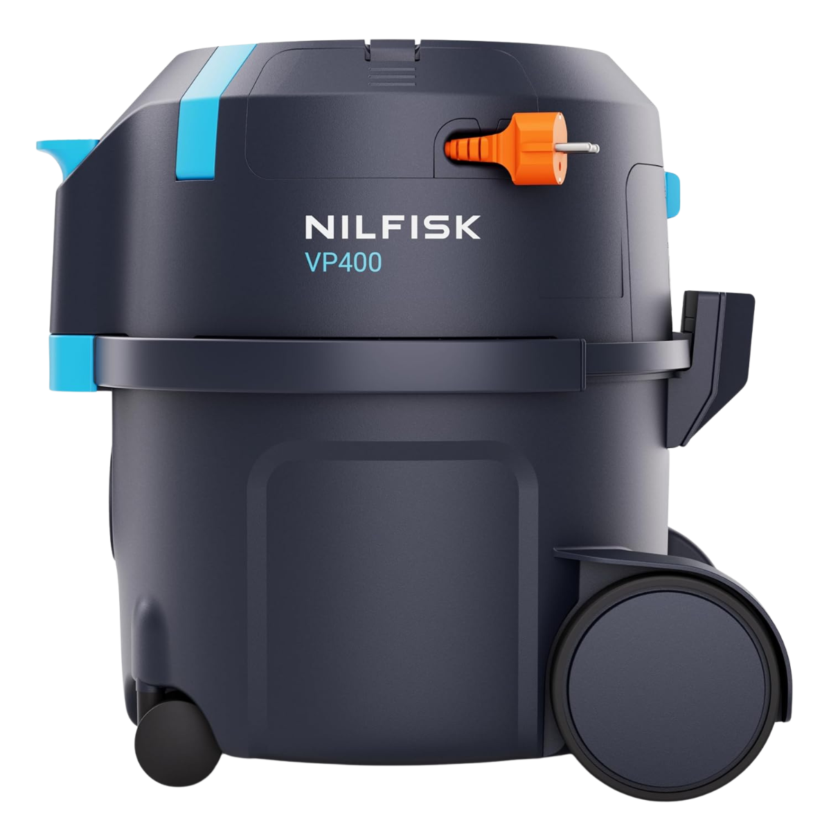 Nilfisk VP400 Canister Industrial HEPA Vacuum - Side