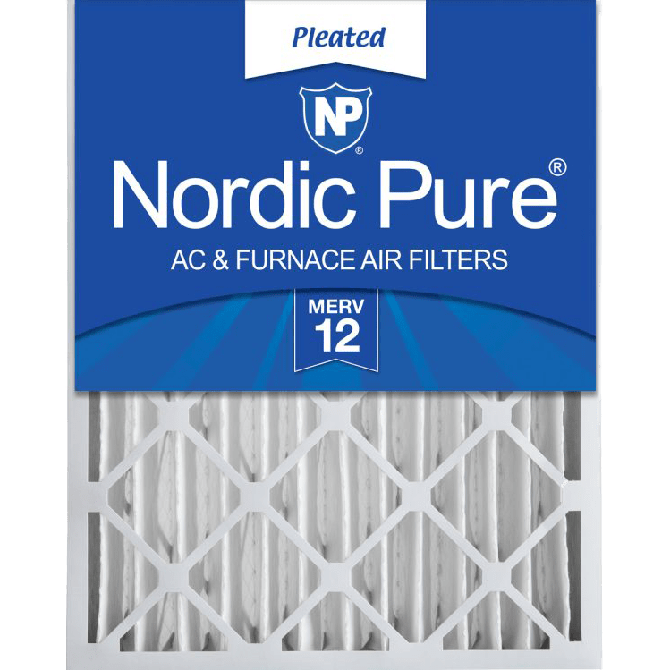 Nordic Pure MERV 12 4-in. Pleated Furnace Filters - Main