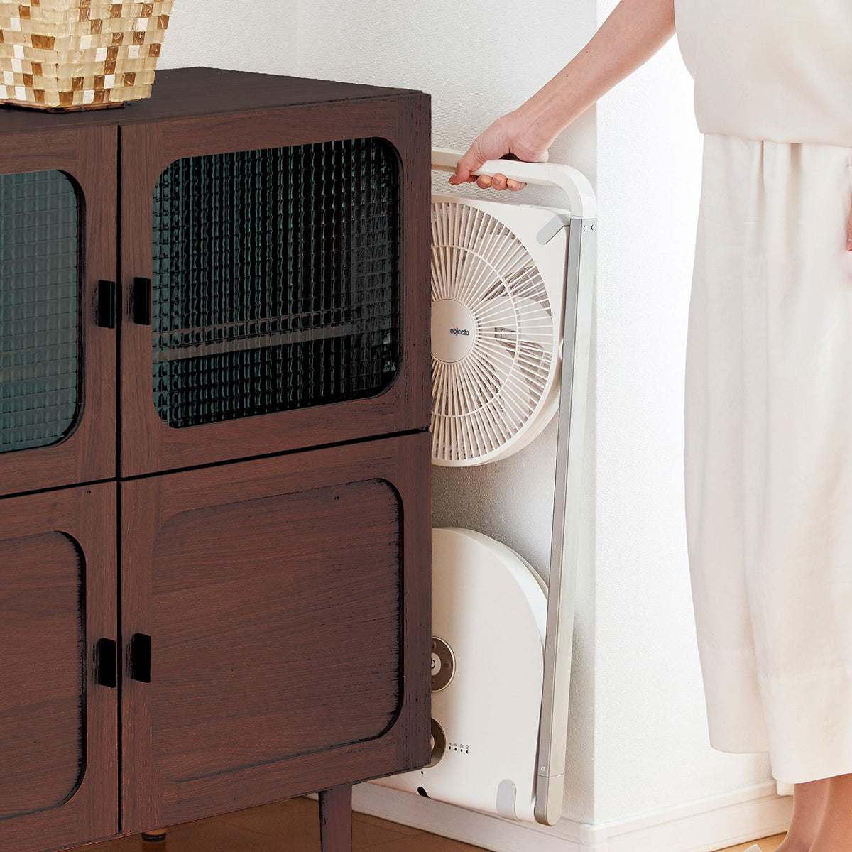 Objecto FLOW F1 Foldable Fan - Silm Storage