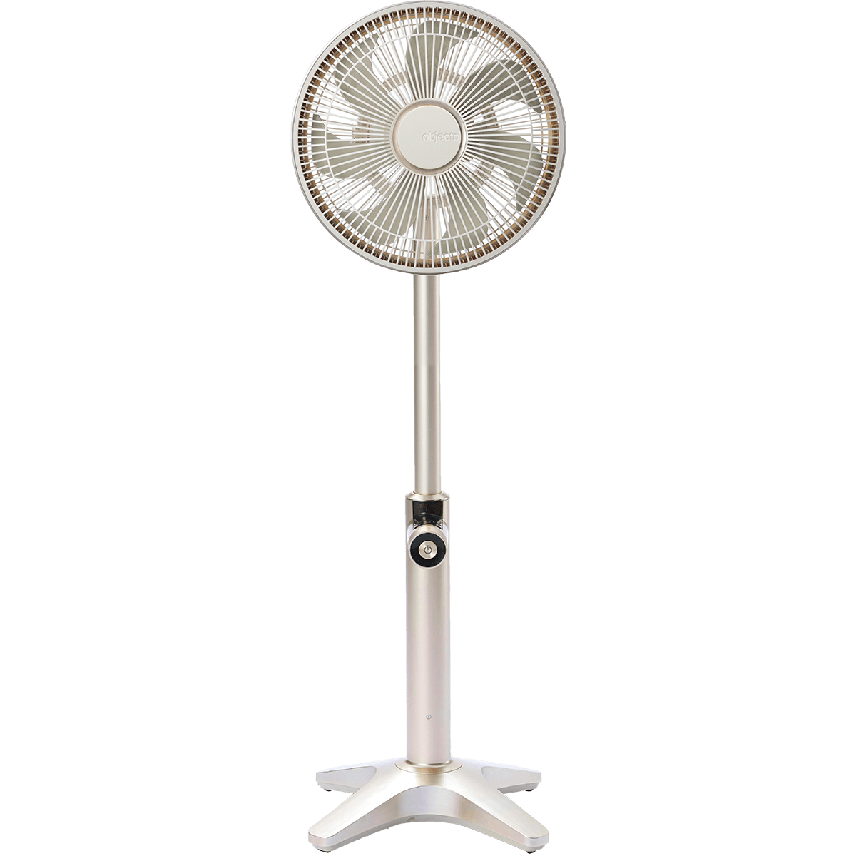 Objecto FLOW F3 Pedestal Fan - Rose Gold - Height Adjusted
