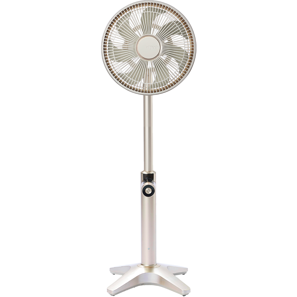 Objecto FLOW F3 Pedestal Fan - Rose Gold - Height Adjusted