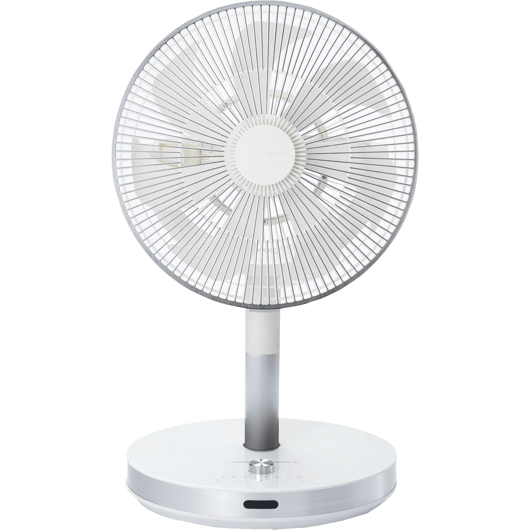 Objecto FLOW F5 Pedestal Fan - White - Fully Lowered