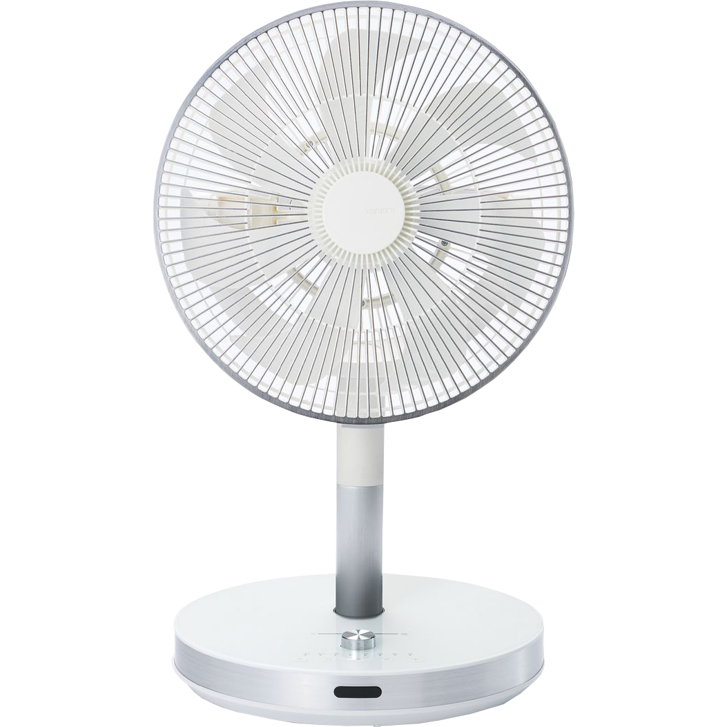 Objecto FLOW F5 Pedestal Fan - White - Fully Lowered