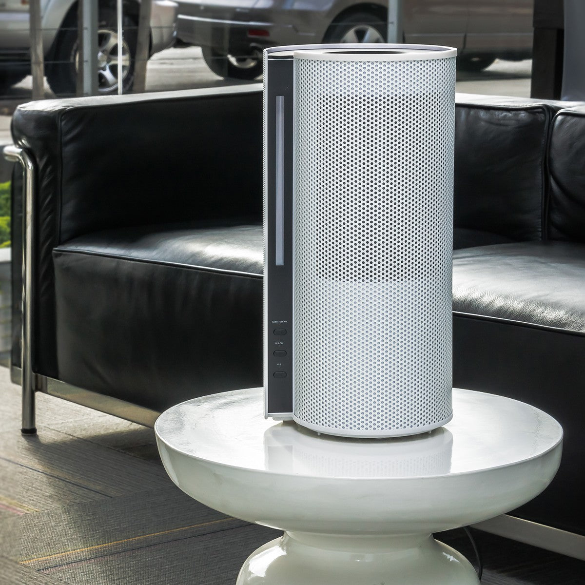 Objecto H5 Spiral Hybrid Humidifier - White in Family Room