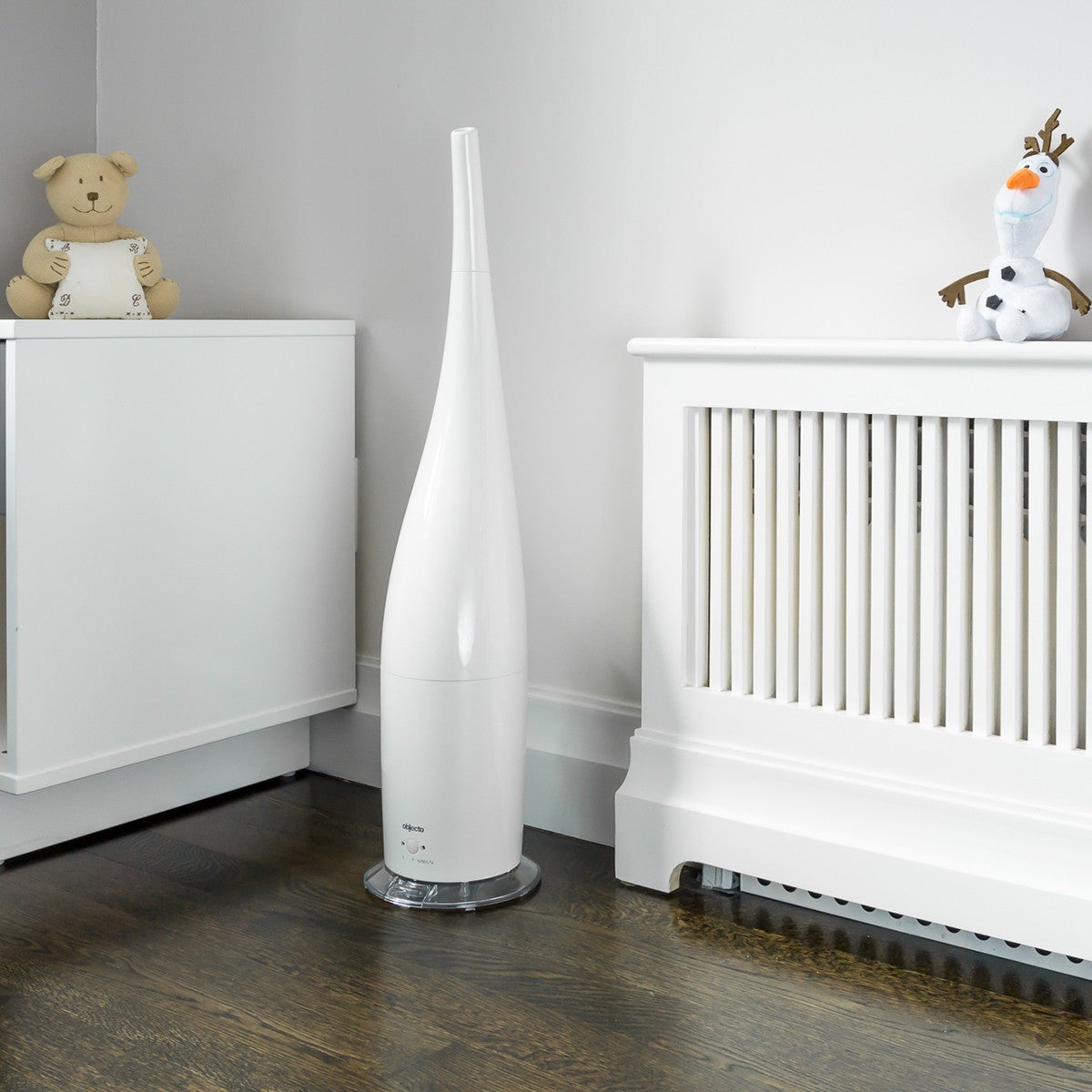Objecto H7 Hybrid Ultrasonic Humidifier - White in Nursery