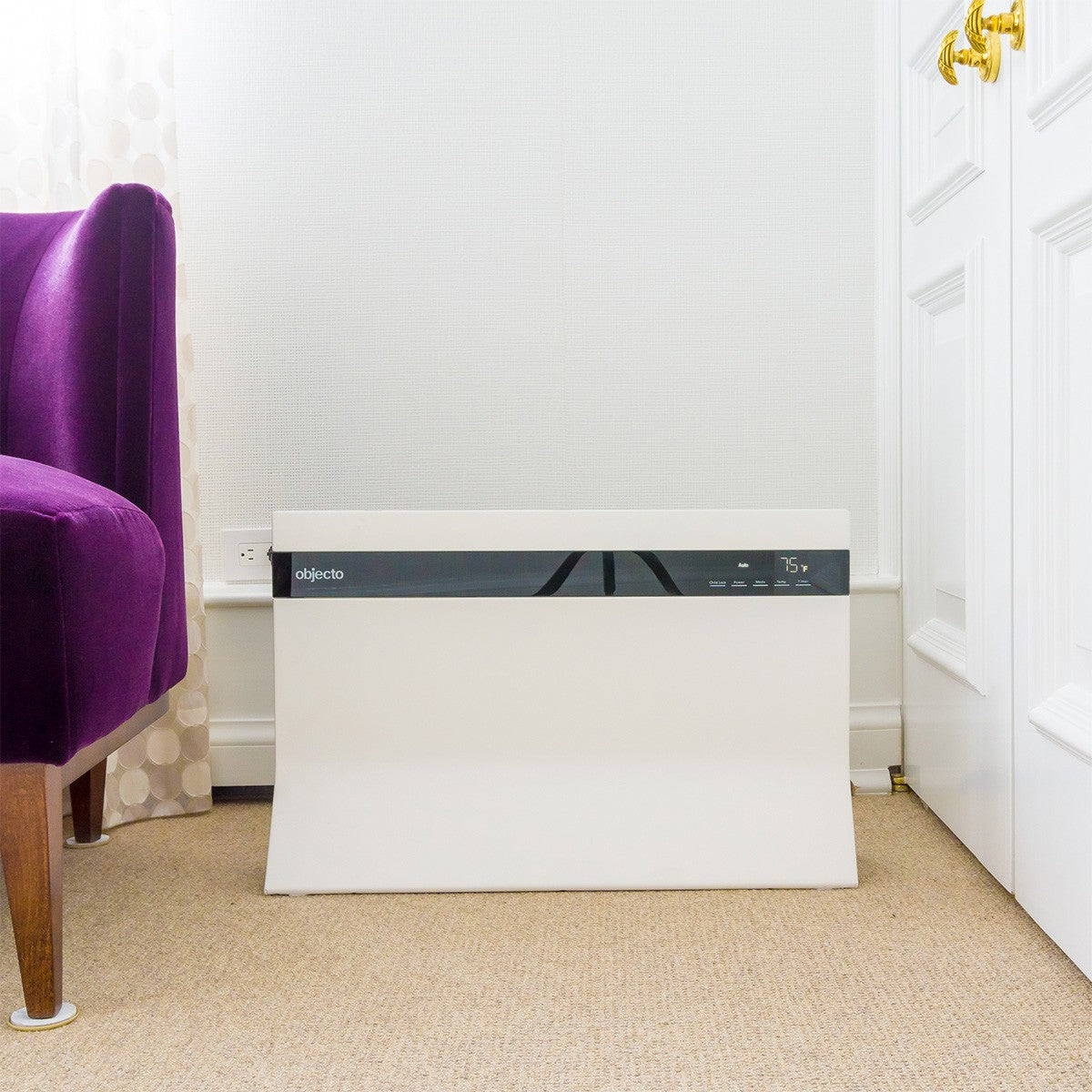 Objecto T3 Panel Heater - in Living Room