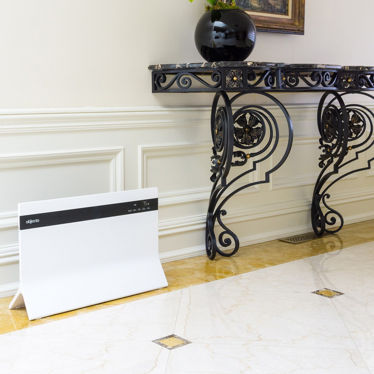 Objecto T3 Panel Heater - in Foyer