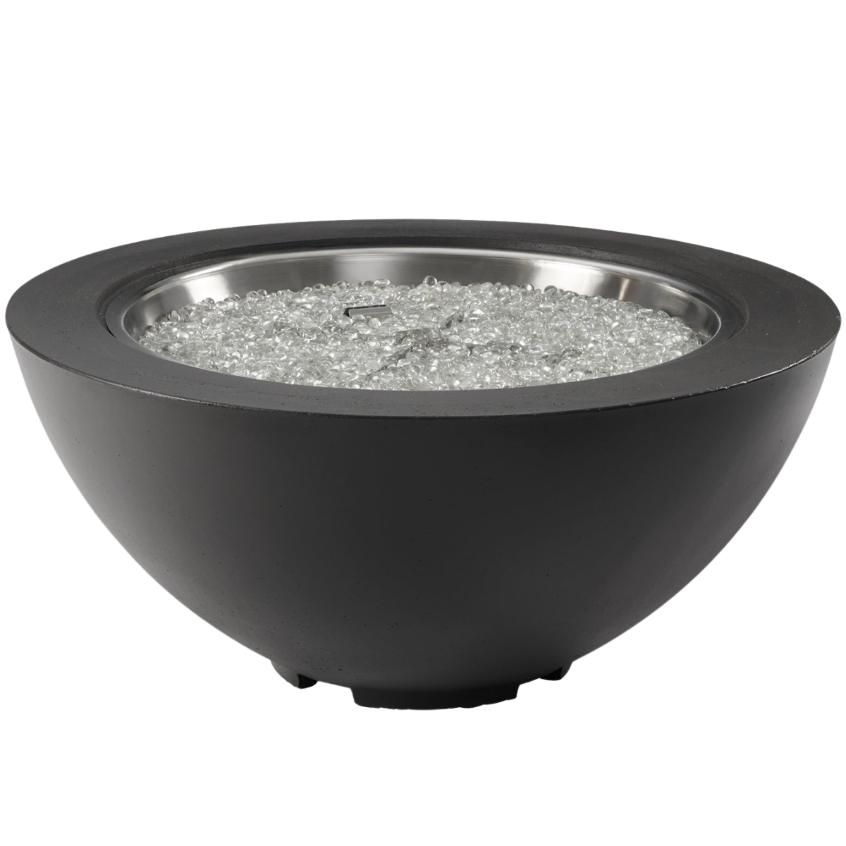 Outdoor Greatroom 29-In. Cove Round Gas Fire Pit Bowl - Open