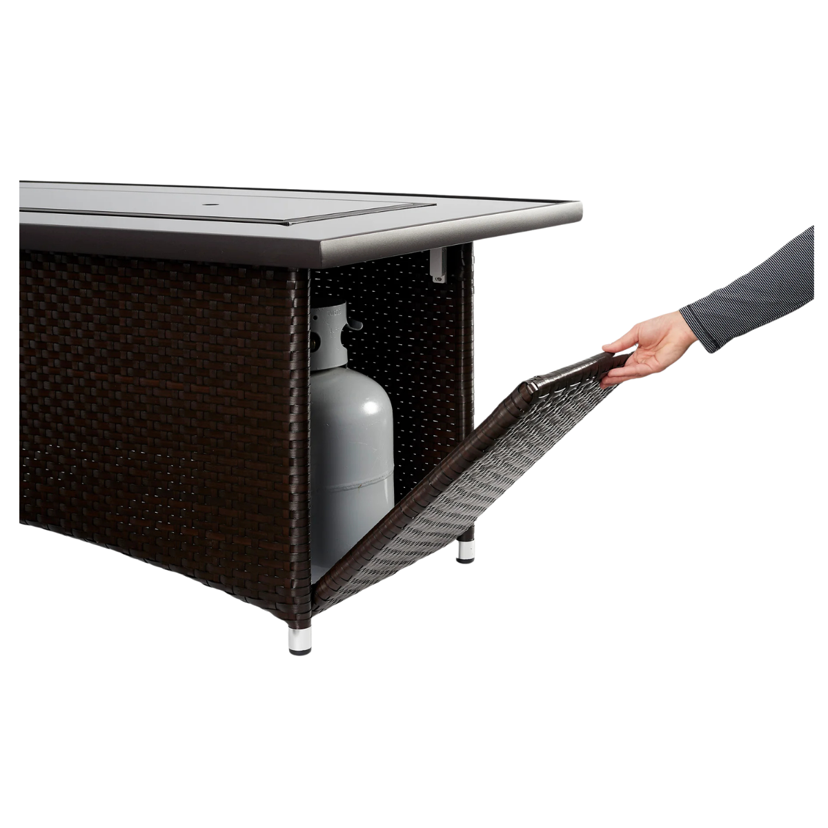 Outdoor Greatroom Balsam Montego Fire Table - Tank