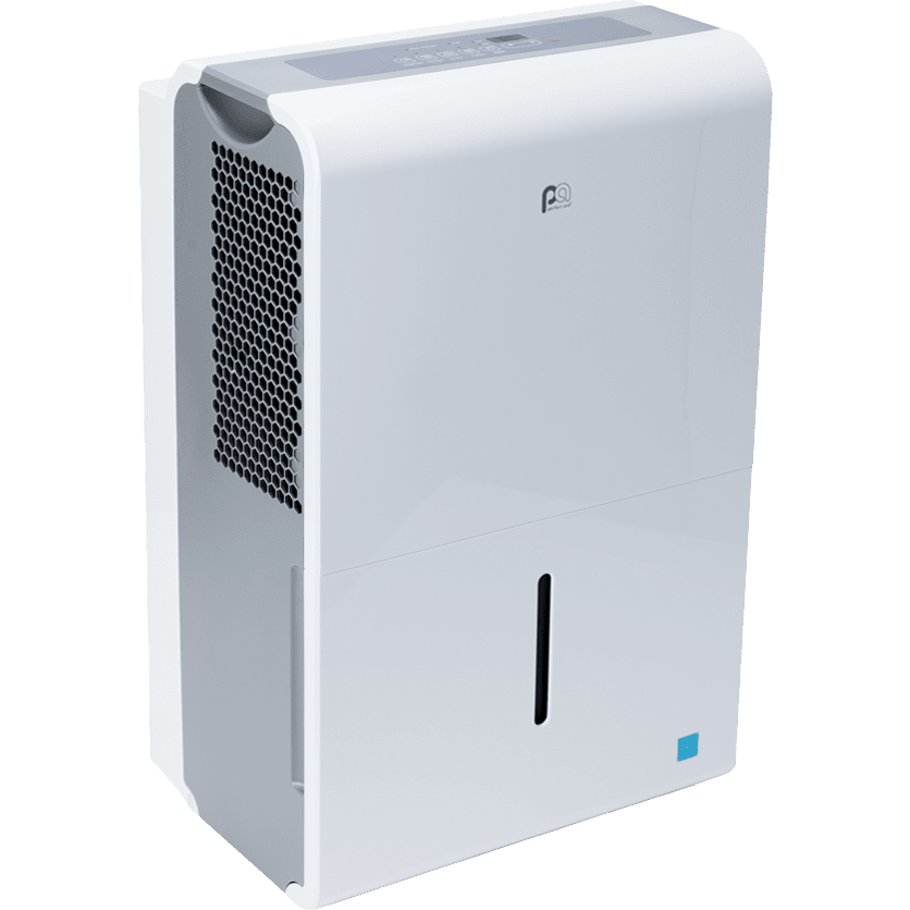 Perfect Aire 50 Pint Flat Panel Energy Star Dehumidifier - Angle View