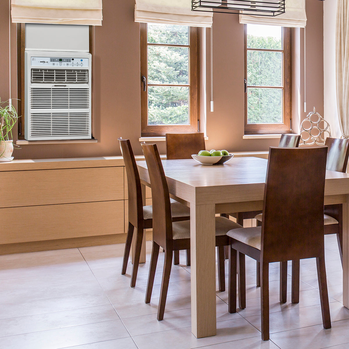 Perfect Aire 10,000 BTU Casement Window Air Conditioner - in Dining Room
