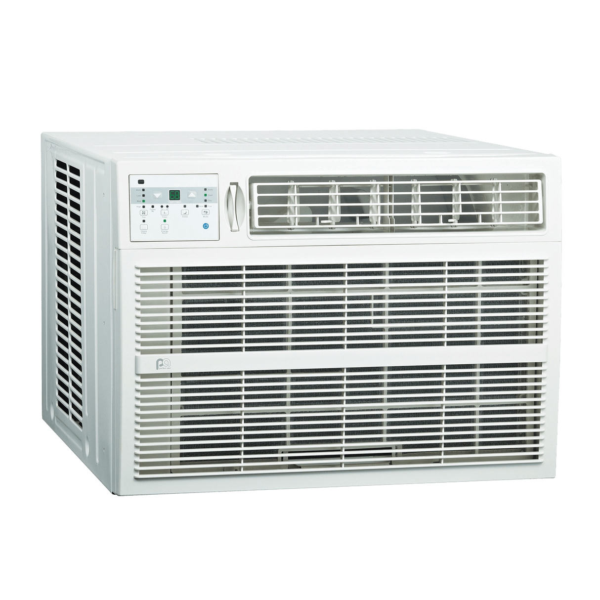 Perfect Aire 25,000 BTU Window Air Conditioner with Electric Heater - Angle