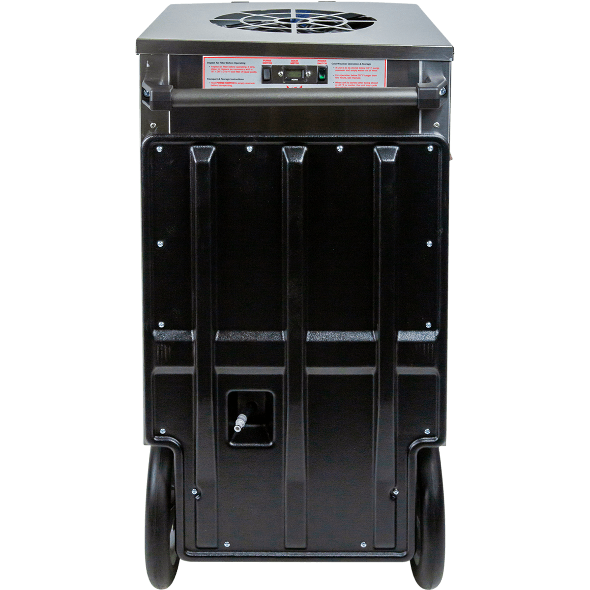 Phoenix 250 MAX LGR High Capacity Commercial Dehumidifier - back view