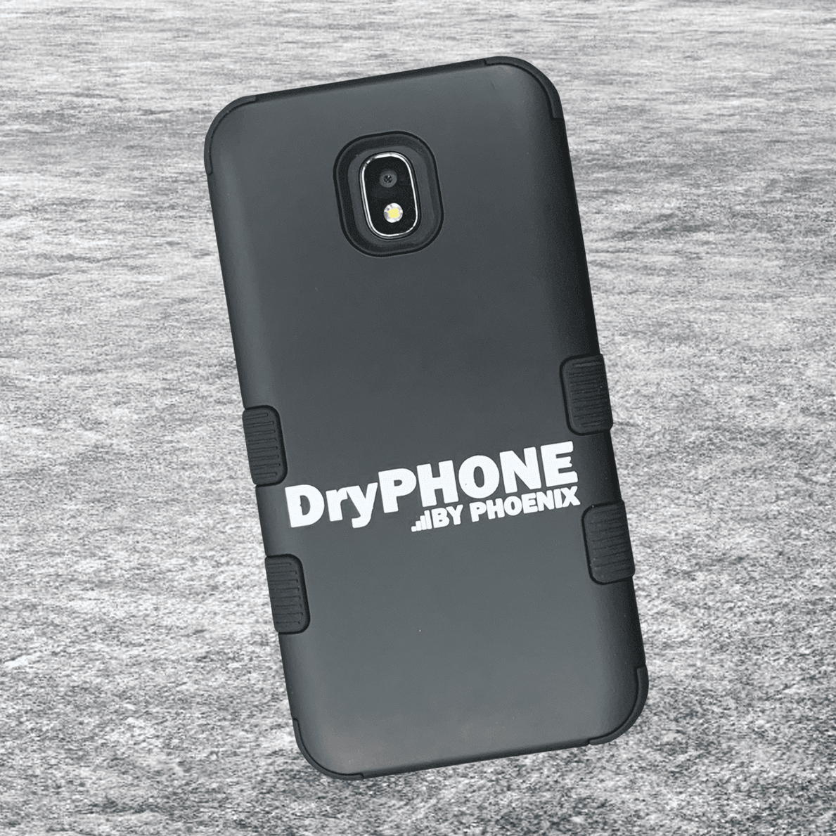 Phoenix DryPhone - on Background