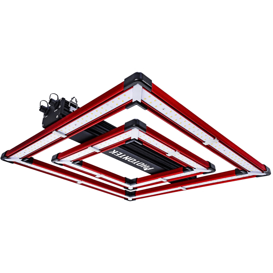 PhotonTek SQ 200W Pro LED Grow Light - Angle