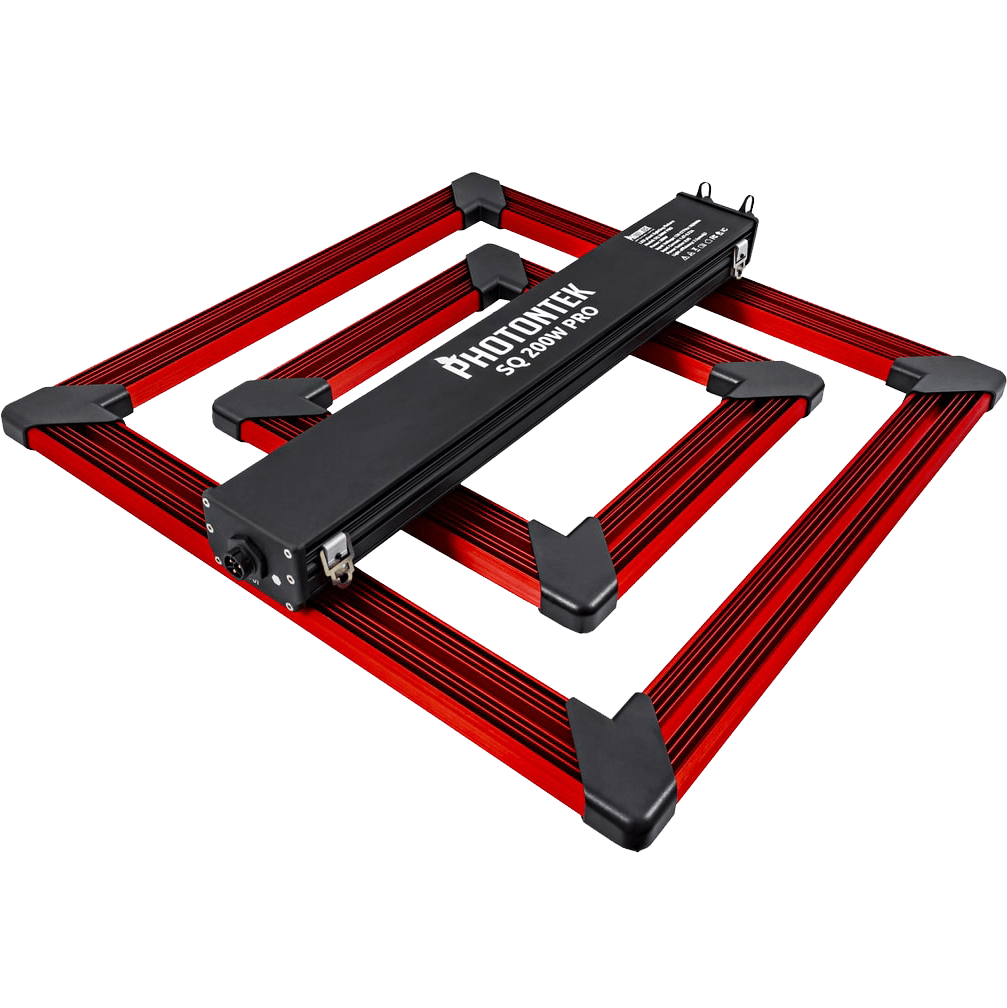 PhotonTek SQ 200W Pro LED Grow Light - Back