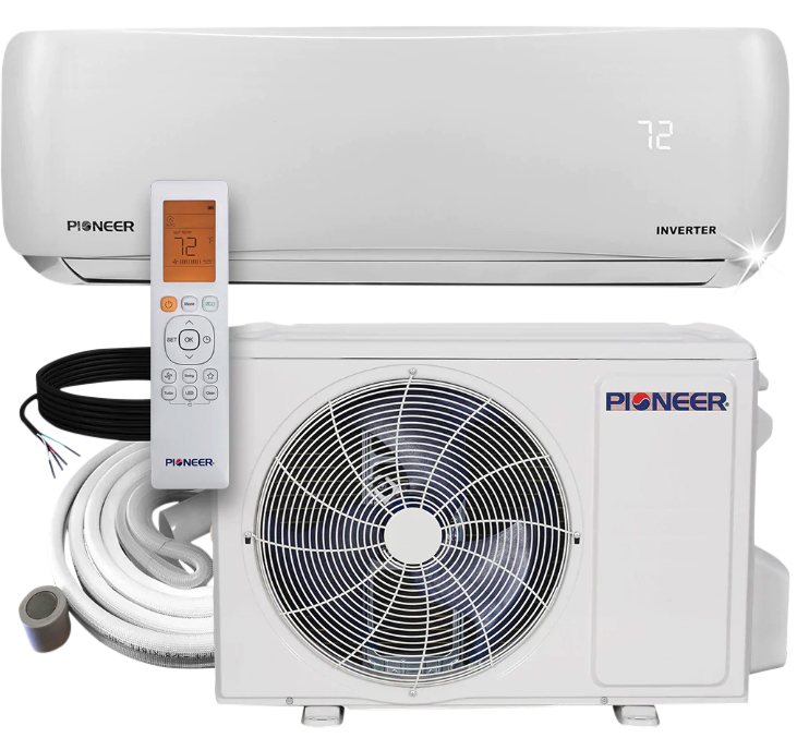 Pioneer 12,000 BTU 115V Mini Split w/Heat Pump