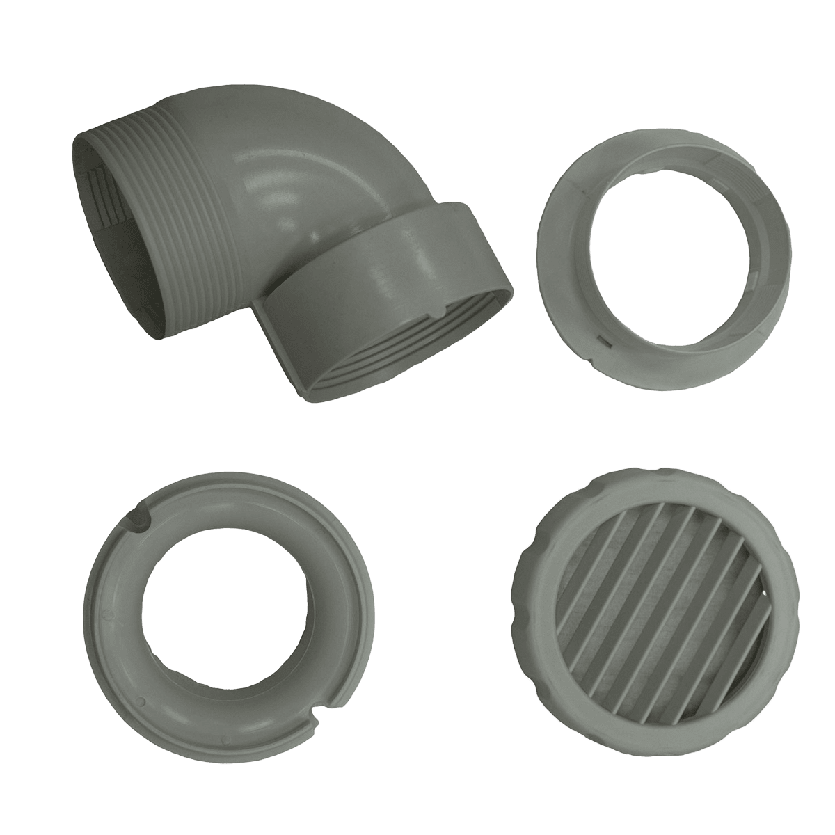 Pioneer Air Outlet and Hose Kit for Under-Bench Heat Pump - Diffuser Component