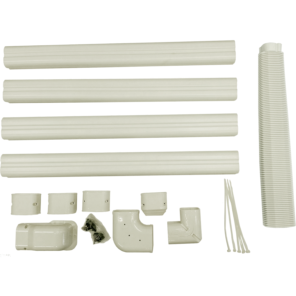 Pioneer Decorative PVC Line Cover Kit for Mini Split AC's & Heat Pumps (WYS-LCVR-KIT)