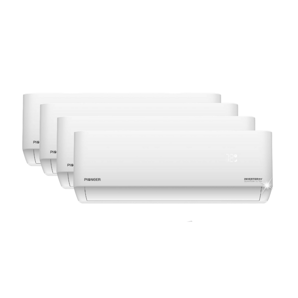 Pioneer Quantum Ultra Quad-Zone Mini Split Heat Pump