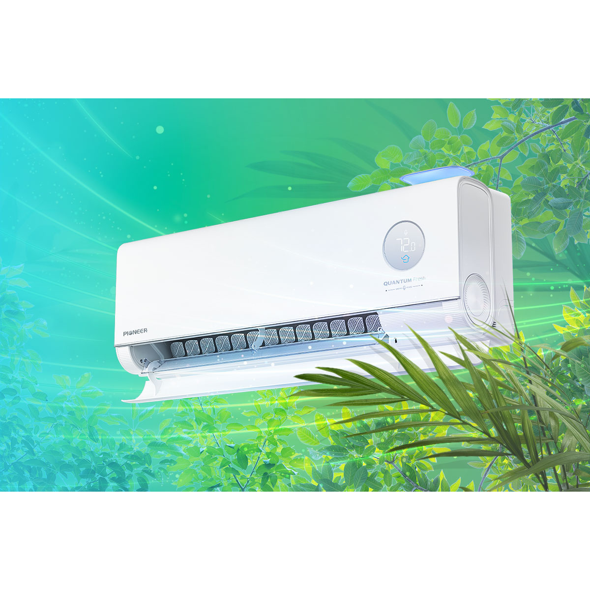 Pioneer Quantum Fresh 12,000 BTU High-Wall Mini-Split - Lifestyle