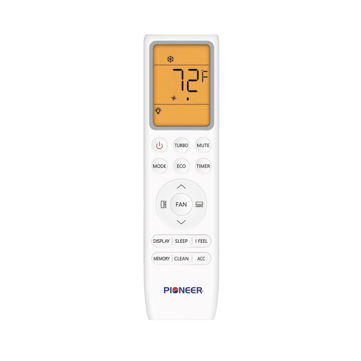 Pioneer Quantum Fresh 12,000 BTU High-Wall Mini-Split - Remote Control