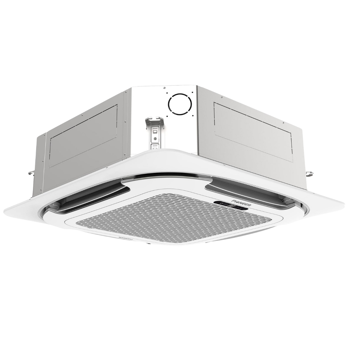 Pioneer Quantum Ultra Ceiling Cassette Ductless Mini Split - Evaporator Angle