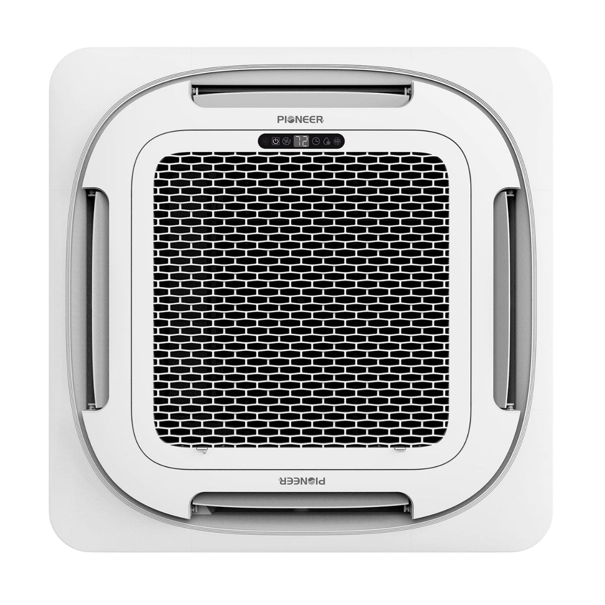 Pioneer Quantum Ultra Ceiling Cassette Ductless Mini Split - Evaporator Front