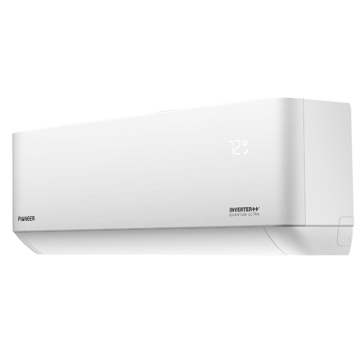 Pioneer Quantum Ultra High-Wall Series Ductless Mini Split - Indoor Unit Angle 2