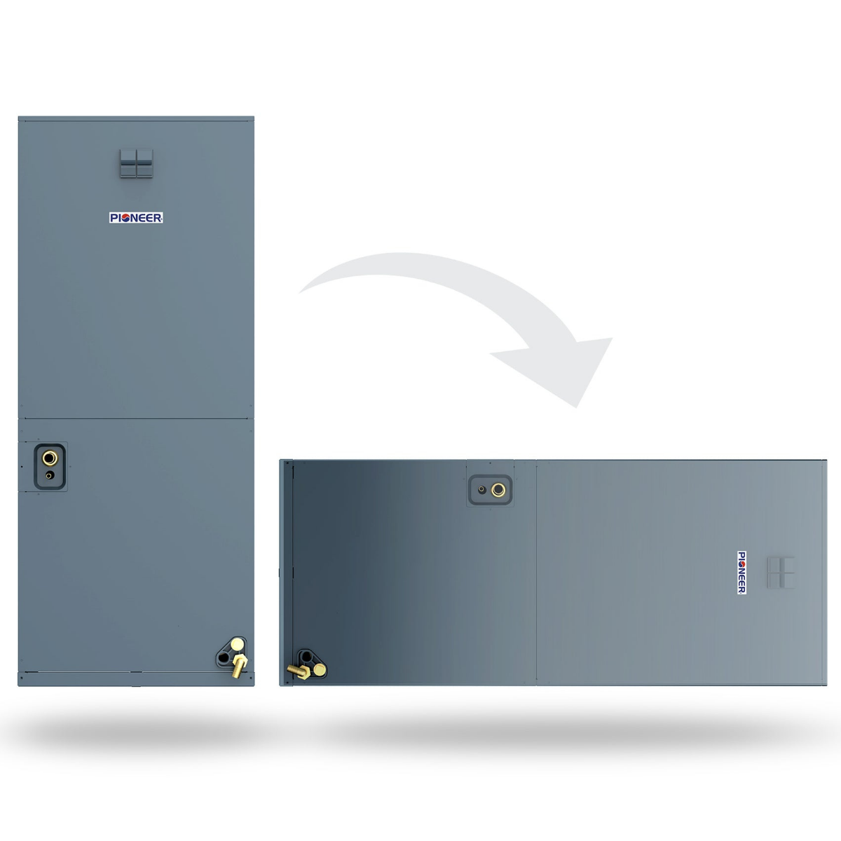 Pioneer Vertex Ducted Central Split System - Condenser Installation